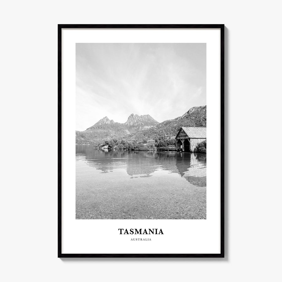 Tasmania Classic No 1 Poster, framed poster mockup
