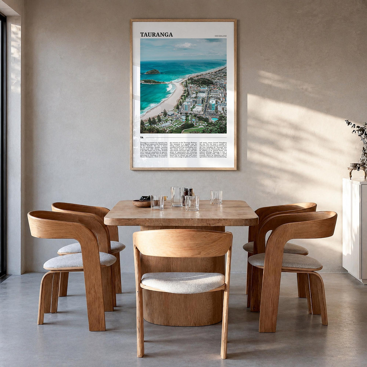 Tauranga Travel Poster
