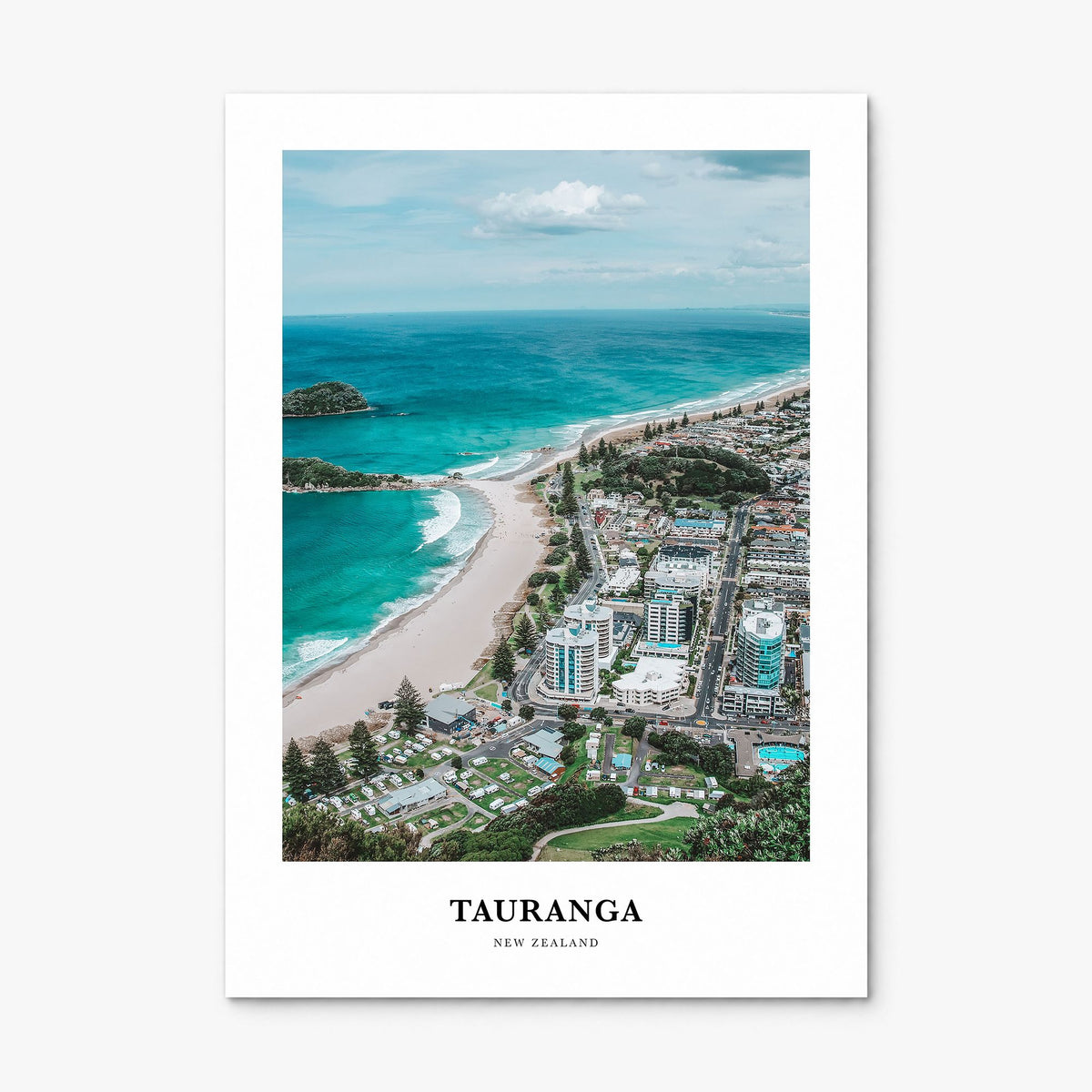 Tauranga Classic Poster, print only (unframed)