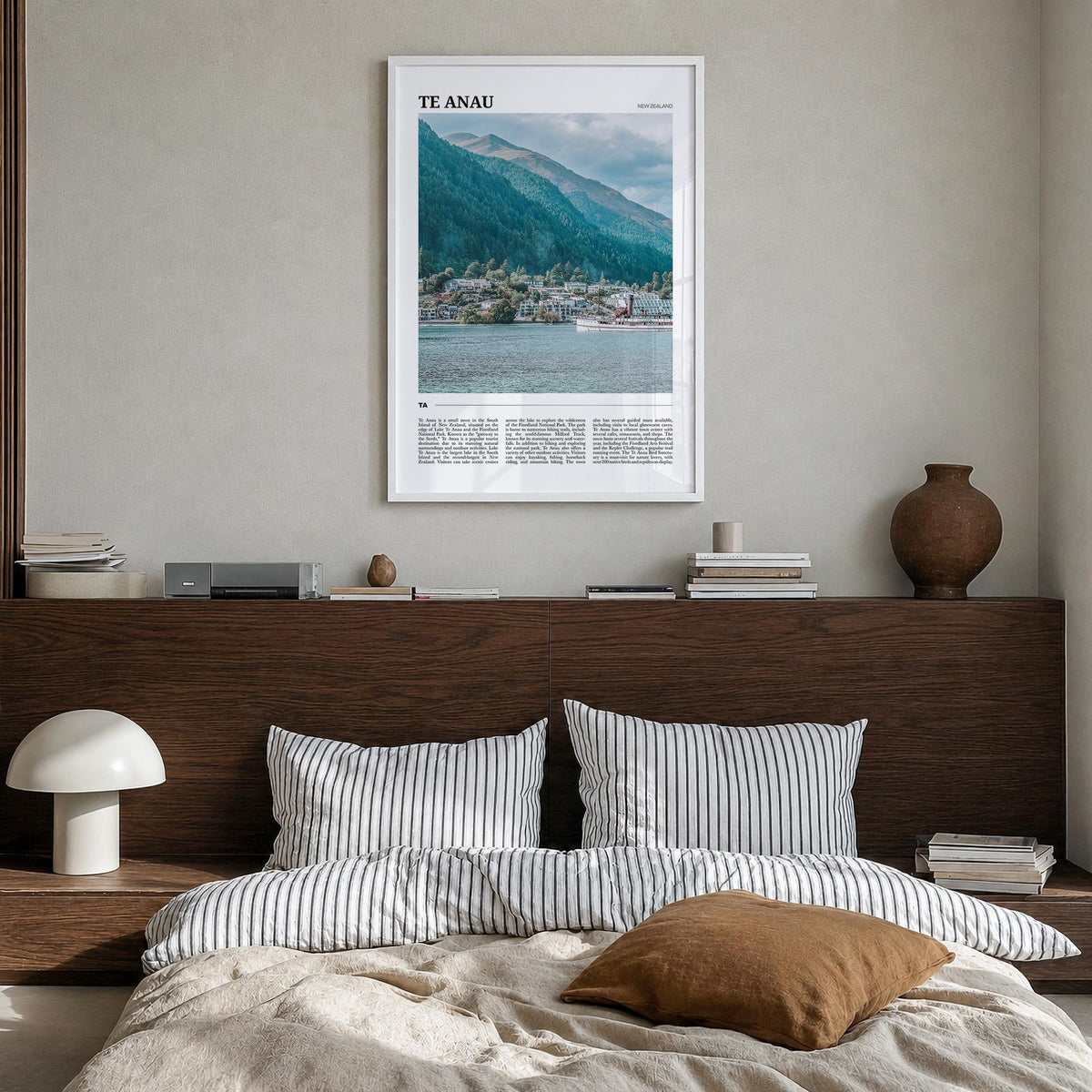 Te Anau Travel Poster