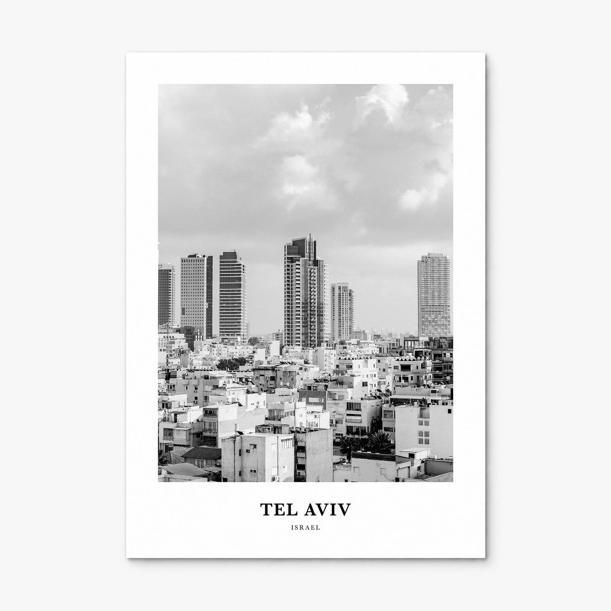 Tel Aviv Classic No 2 Poster, print only (unframed)