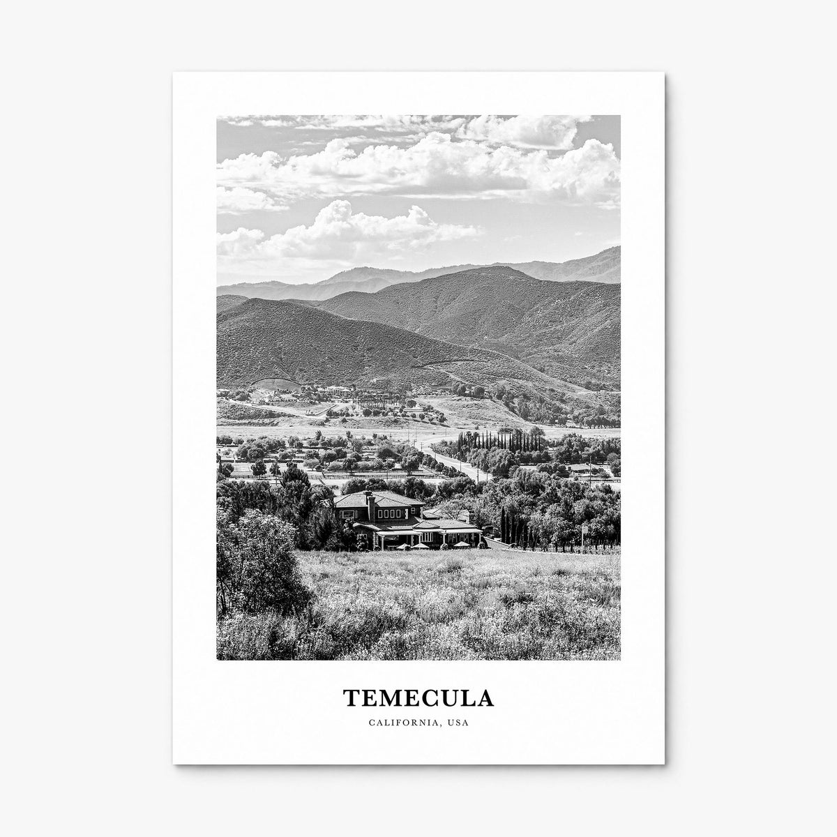 Temecula Classic Poster, print only (unframed)