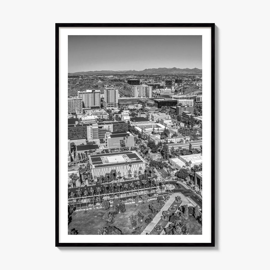 Tempe Photo Poster, framed poster mockup, white border