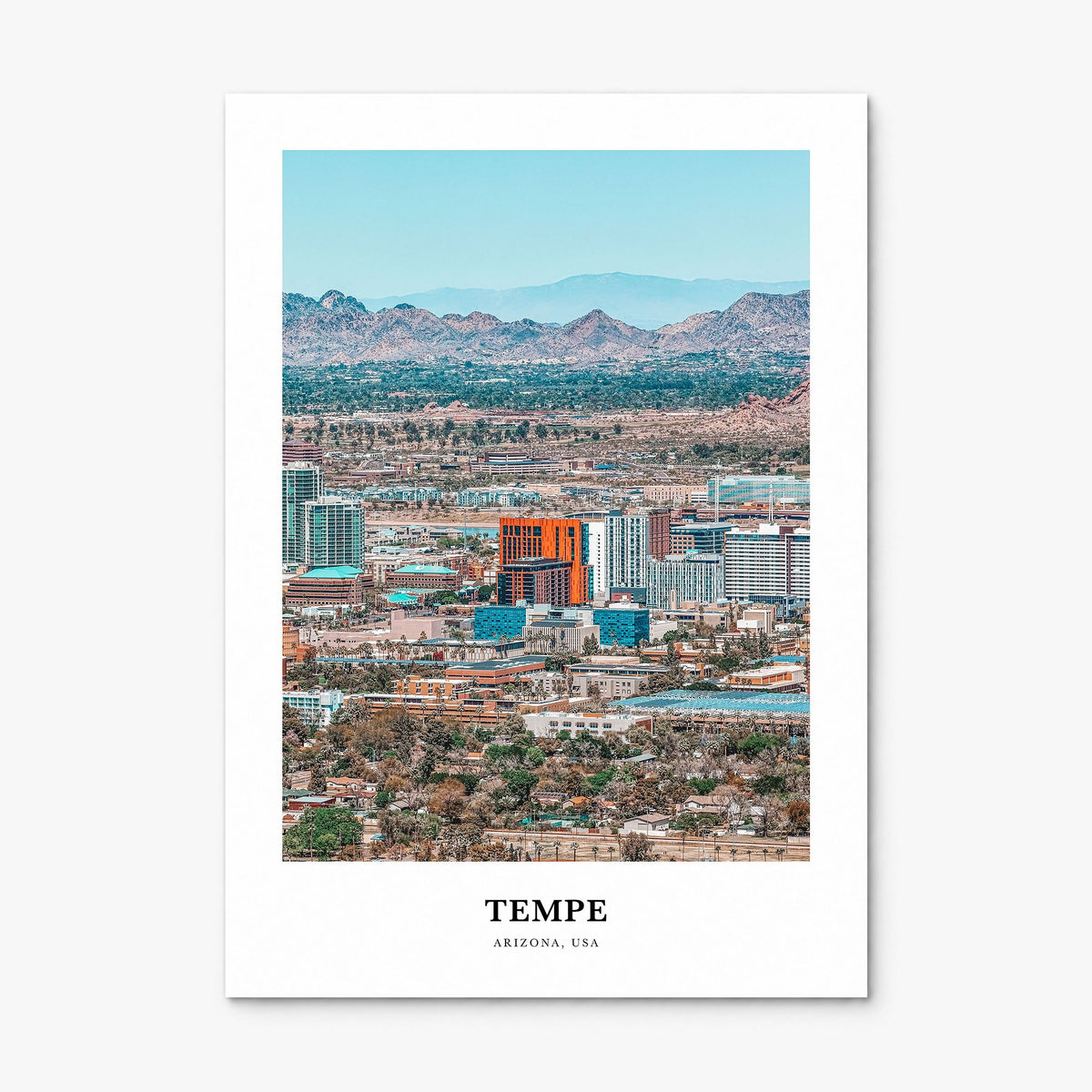Tempe Classic Poster, print only (unframed)