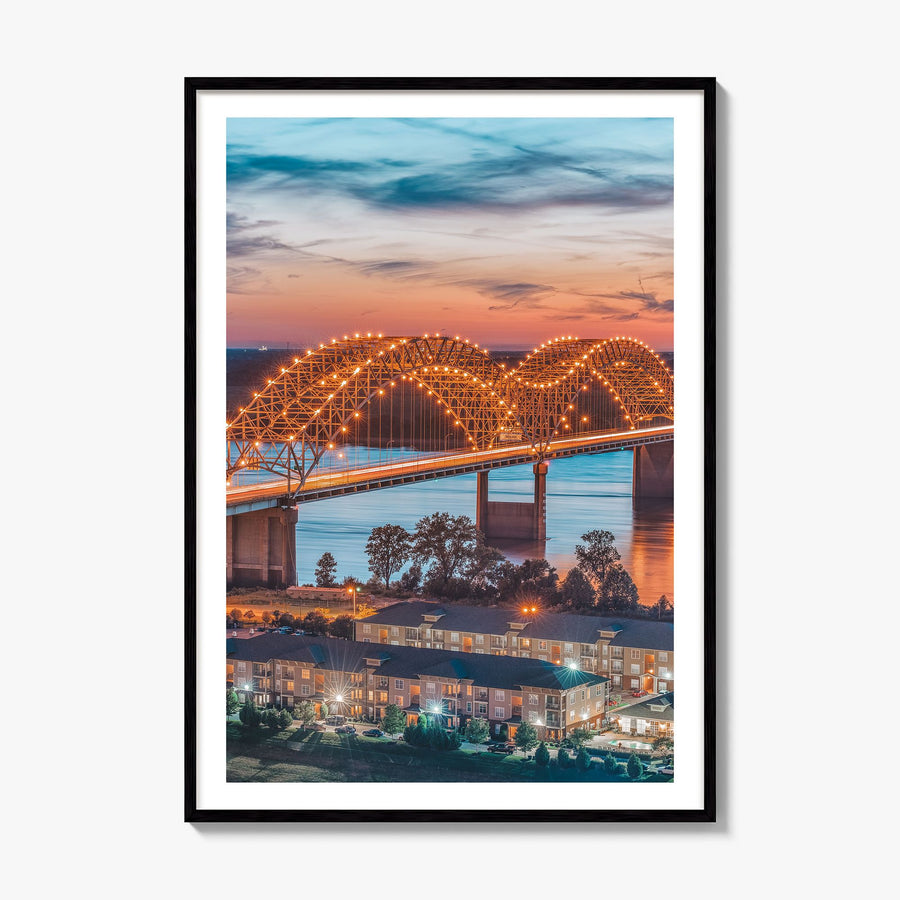 Tennessee Photo No 2 Poster, framed poster mockup, white border