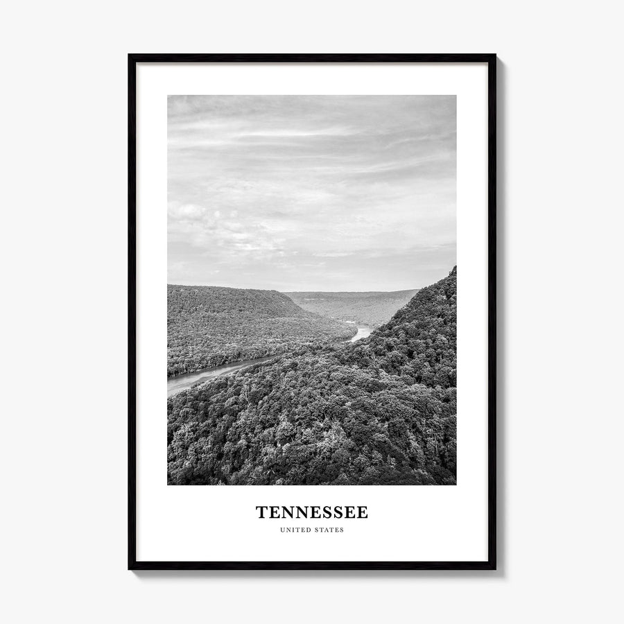 Tennessee Classic Poster, framed poster mockup