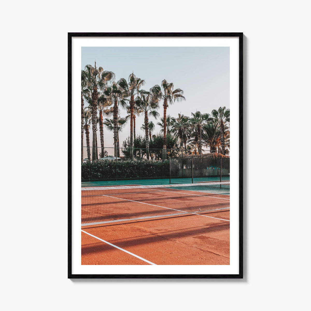 Tennis Court Photo Poster