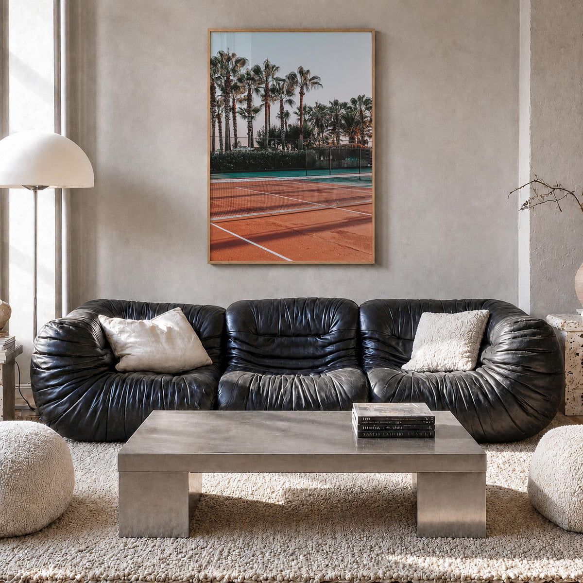 Tennis Court Photo Poster