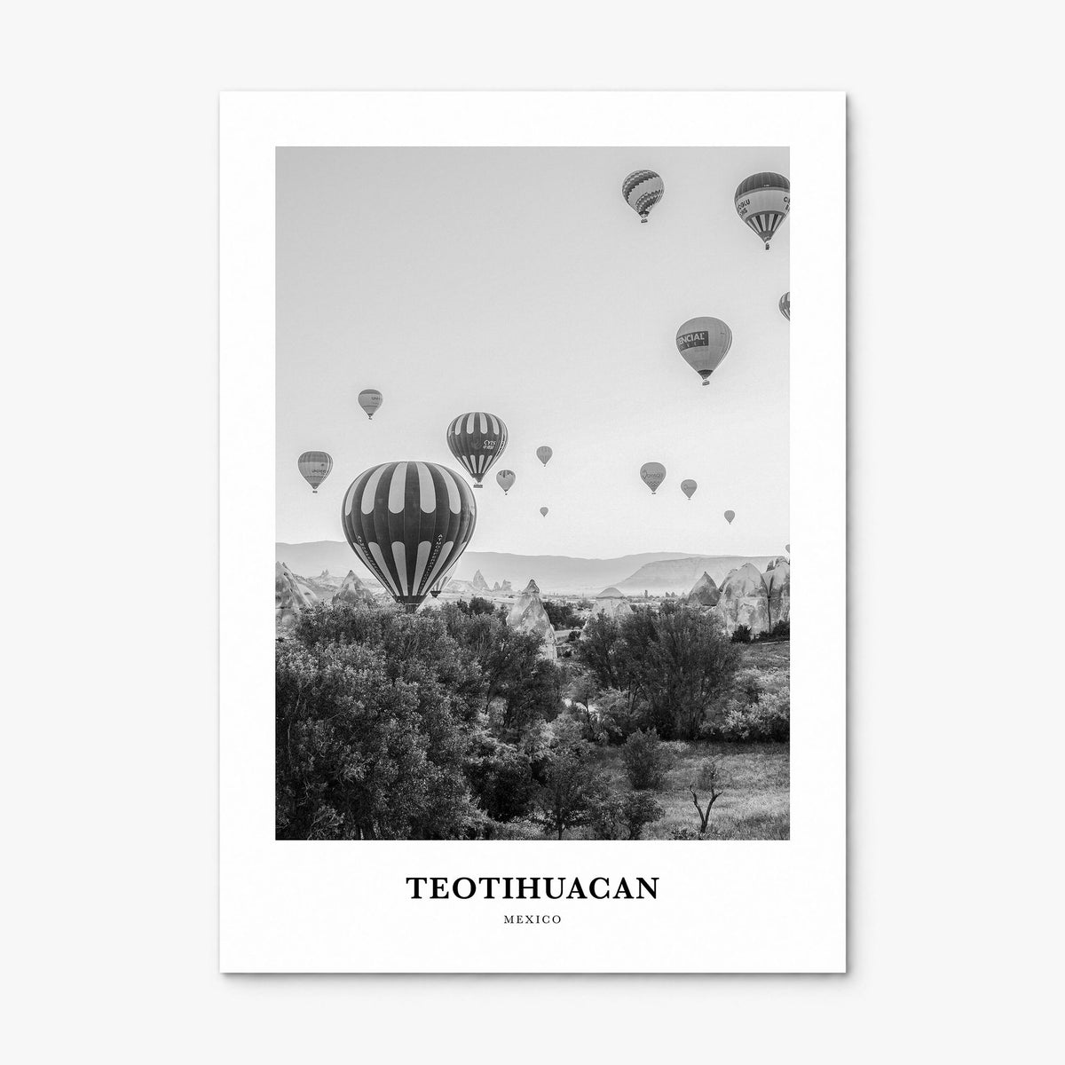 Teotihuacán Classic Poster, print only (unframed)