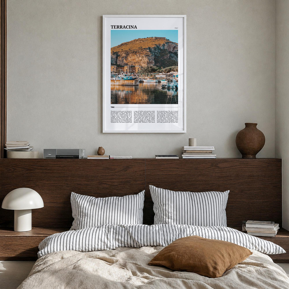 Terracina Travel Poster