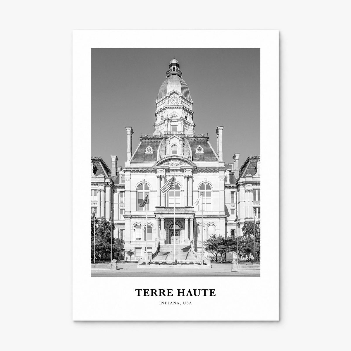 Terre Haute Classic Poster, print only (unframed)