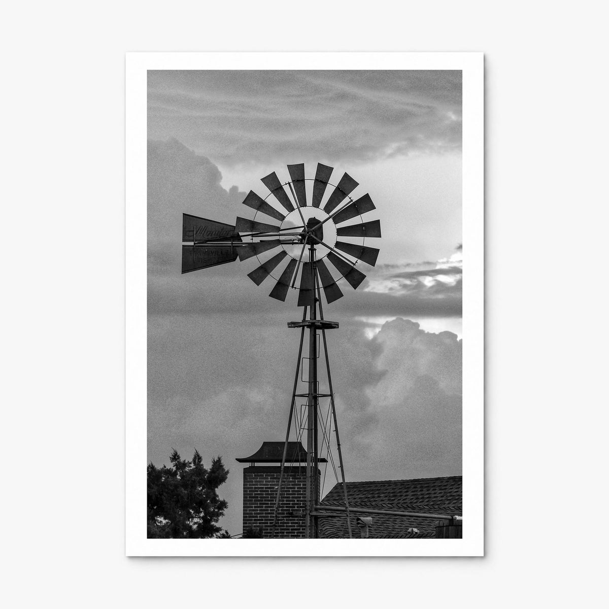Texas Photo No 4 Poster, print only (unframed), white border