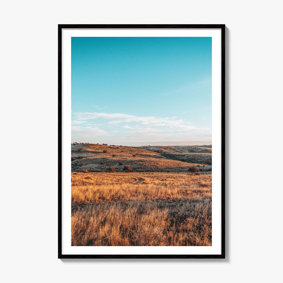 Texas Photo Poster, framed poster mockup, white border