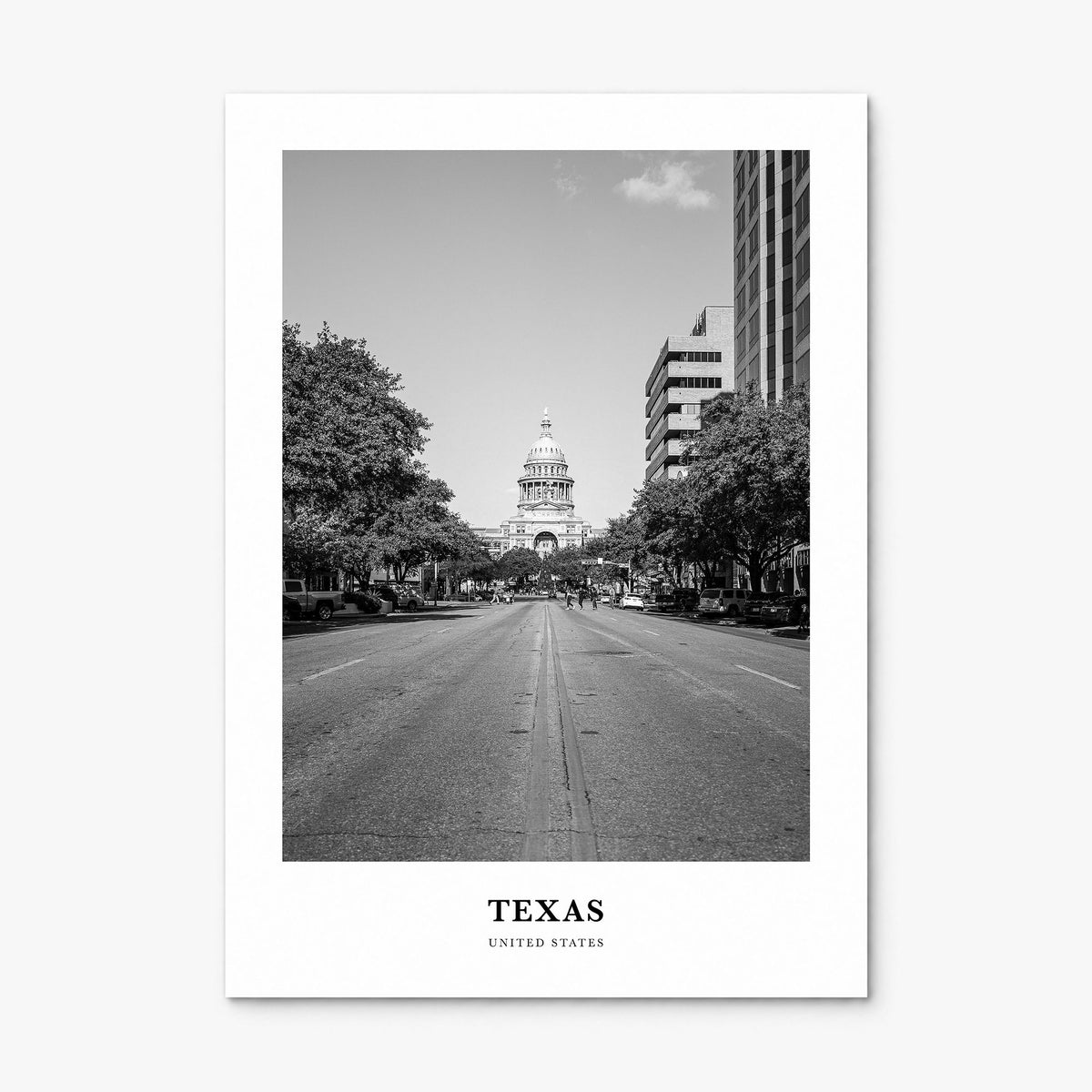 Texas Classic No 1 Poster, print only (unframed)