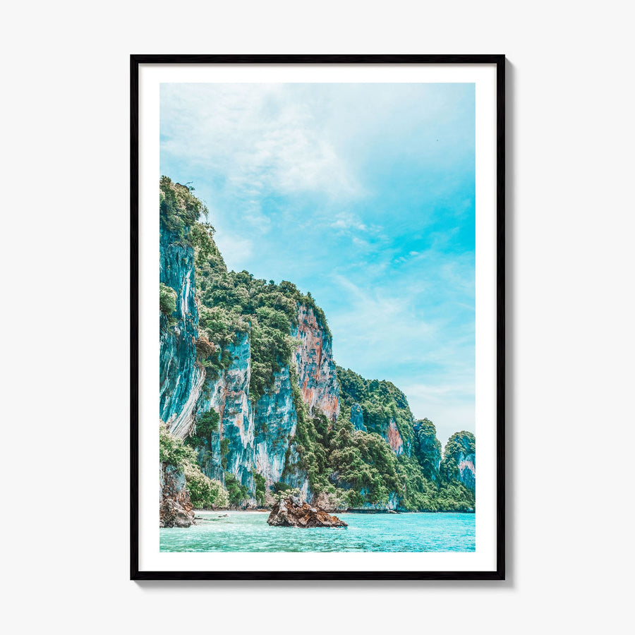 Thailand Photo No 1 Poster, framed poster mockup, white border