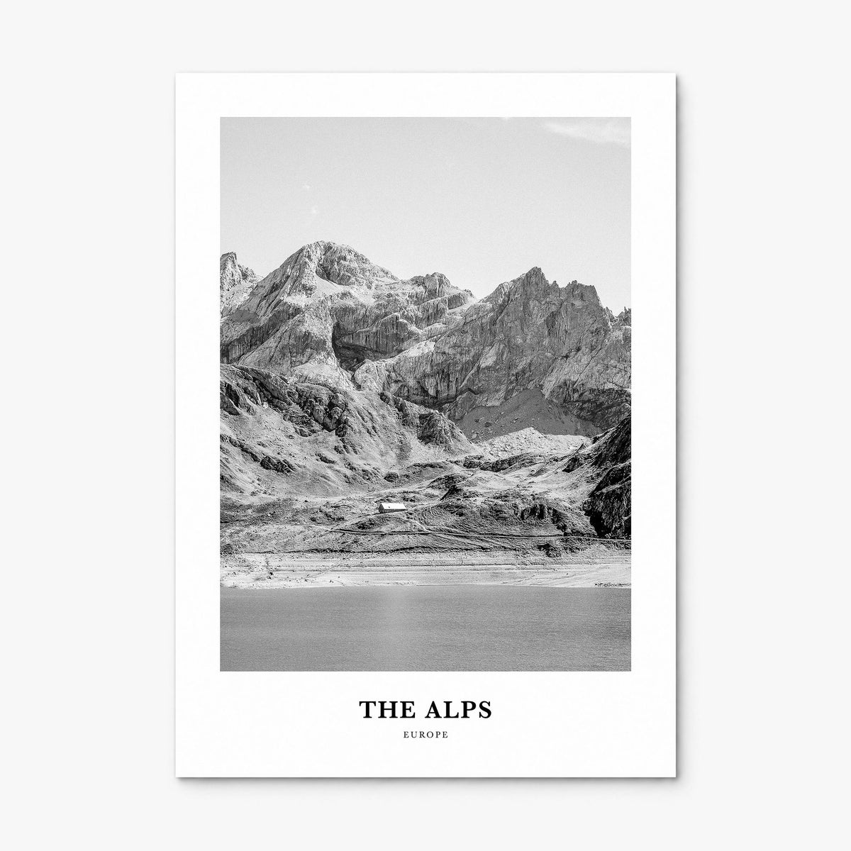 The Alps Classic Poster, print only (unframed)