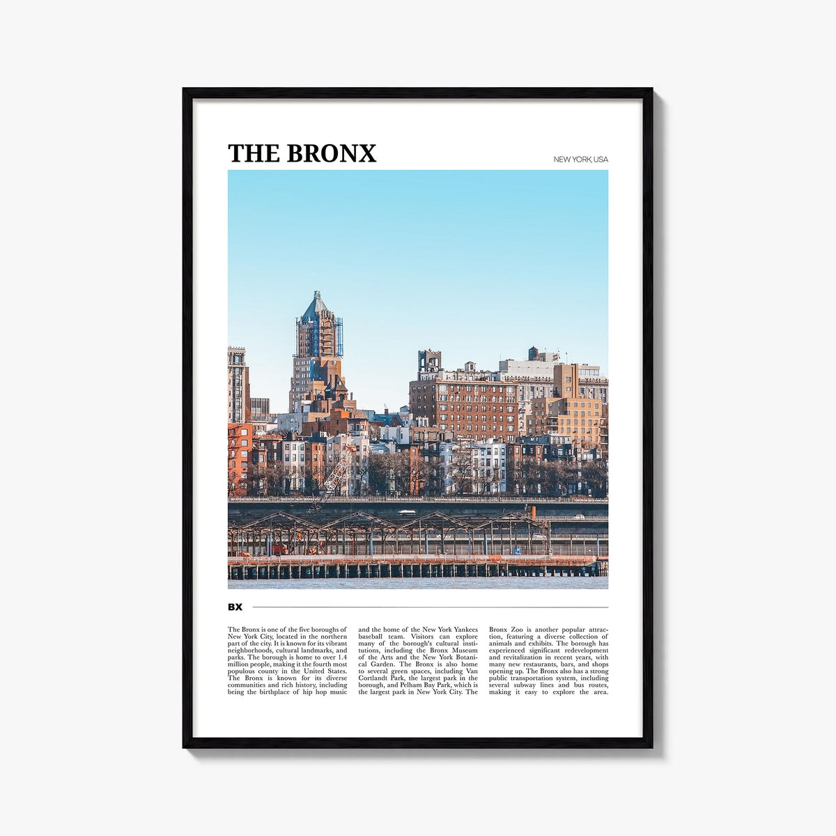 The Bronx Travel No 1 Poster