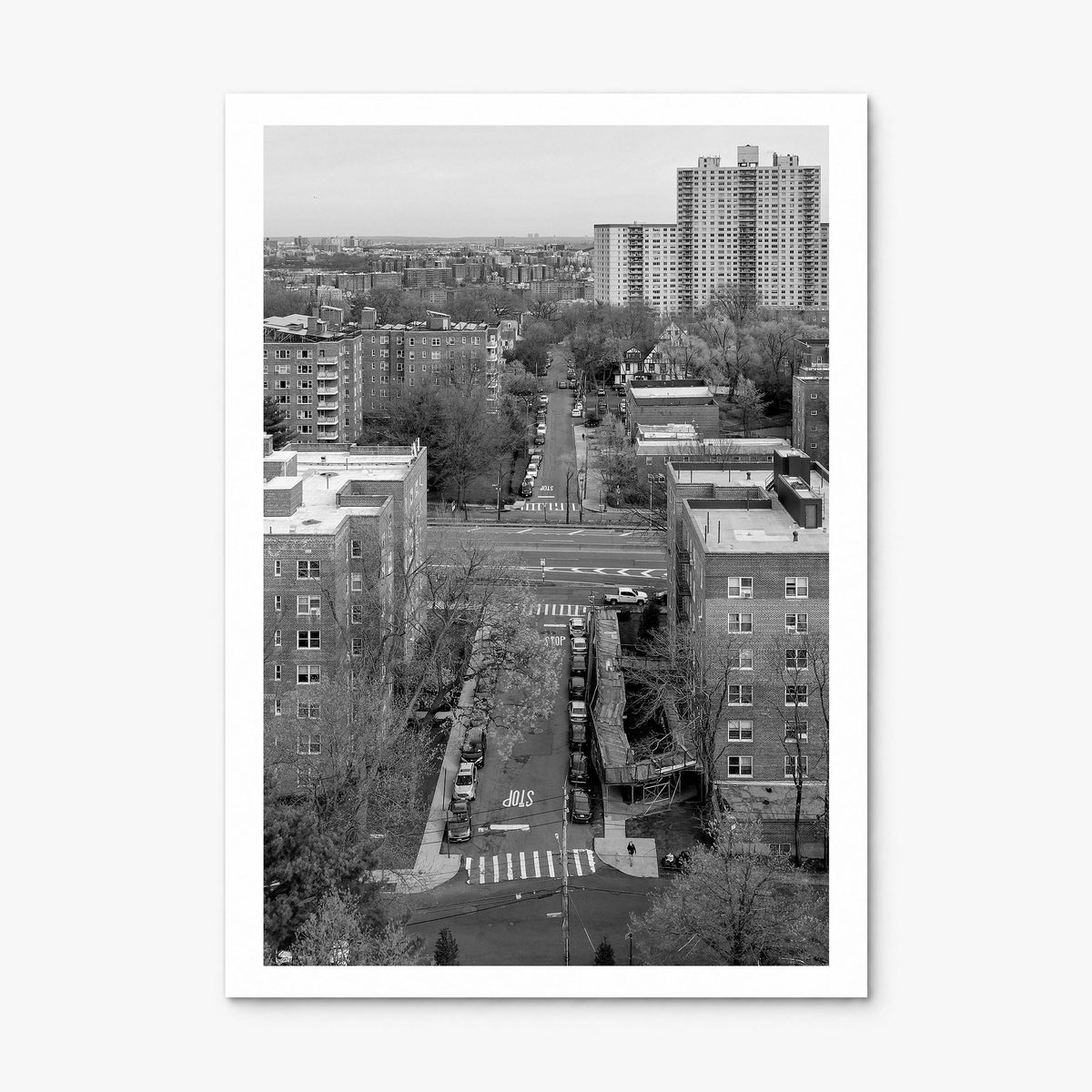 The Bronx Photo Poster, print only (unframed), white border