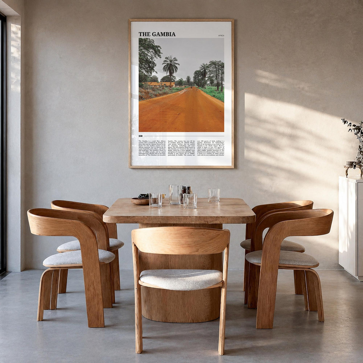 The Gambia Travel Poster