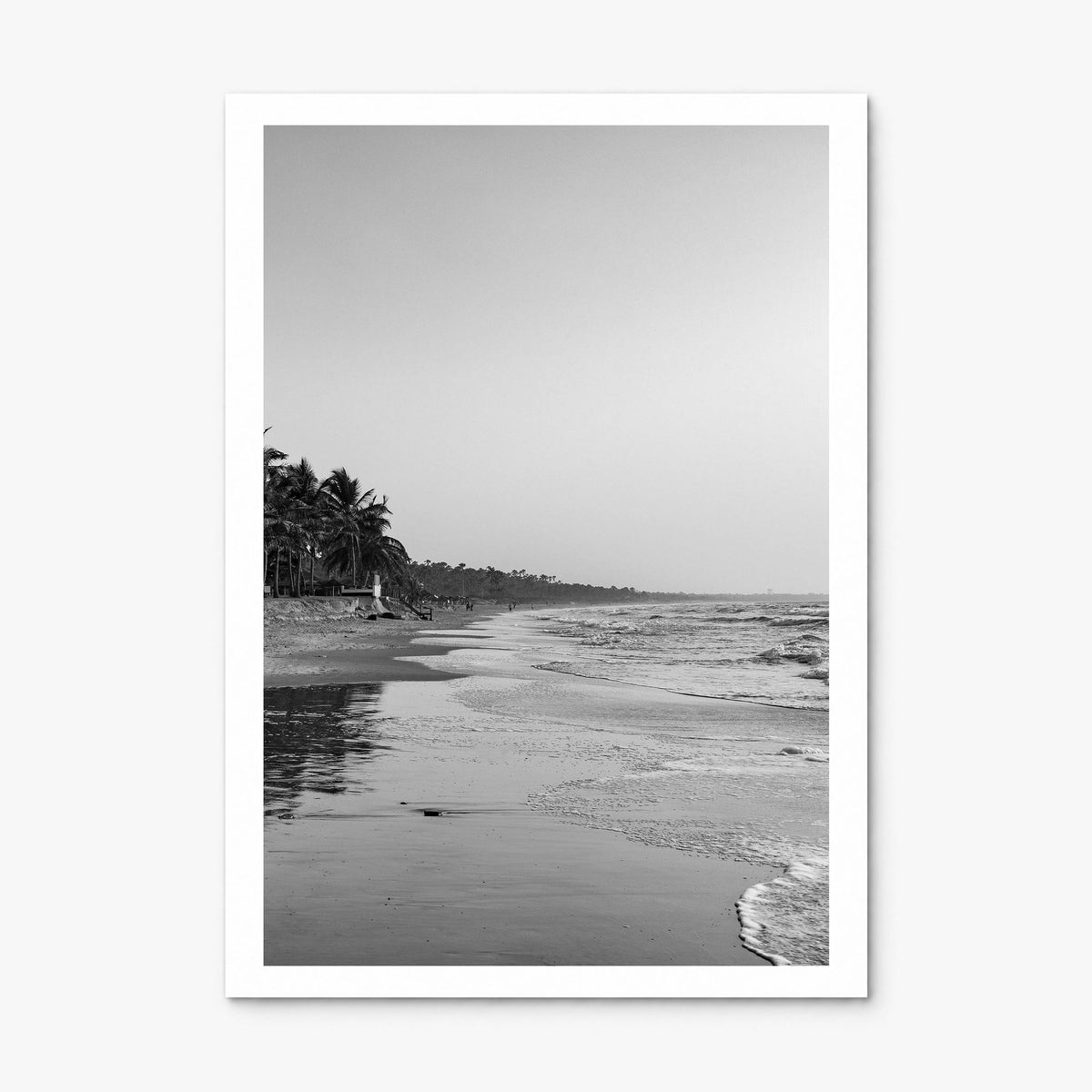 The Gambia Photo Poster, print only (unframed), white border