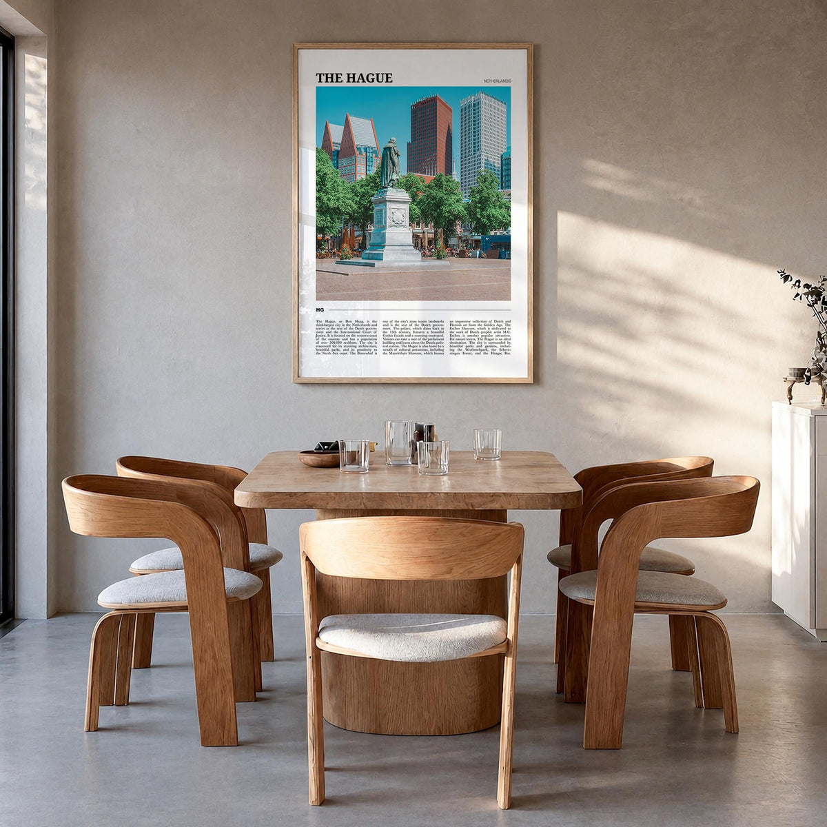 The Hague Travel Poster