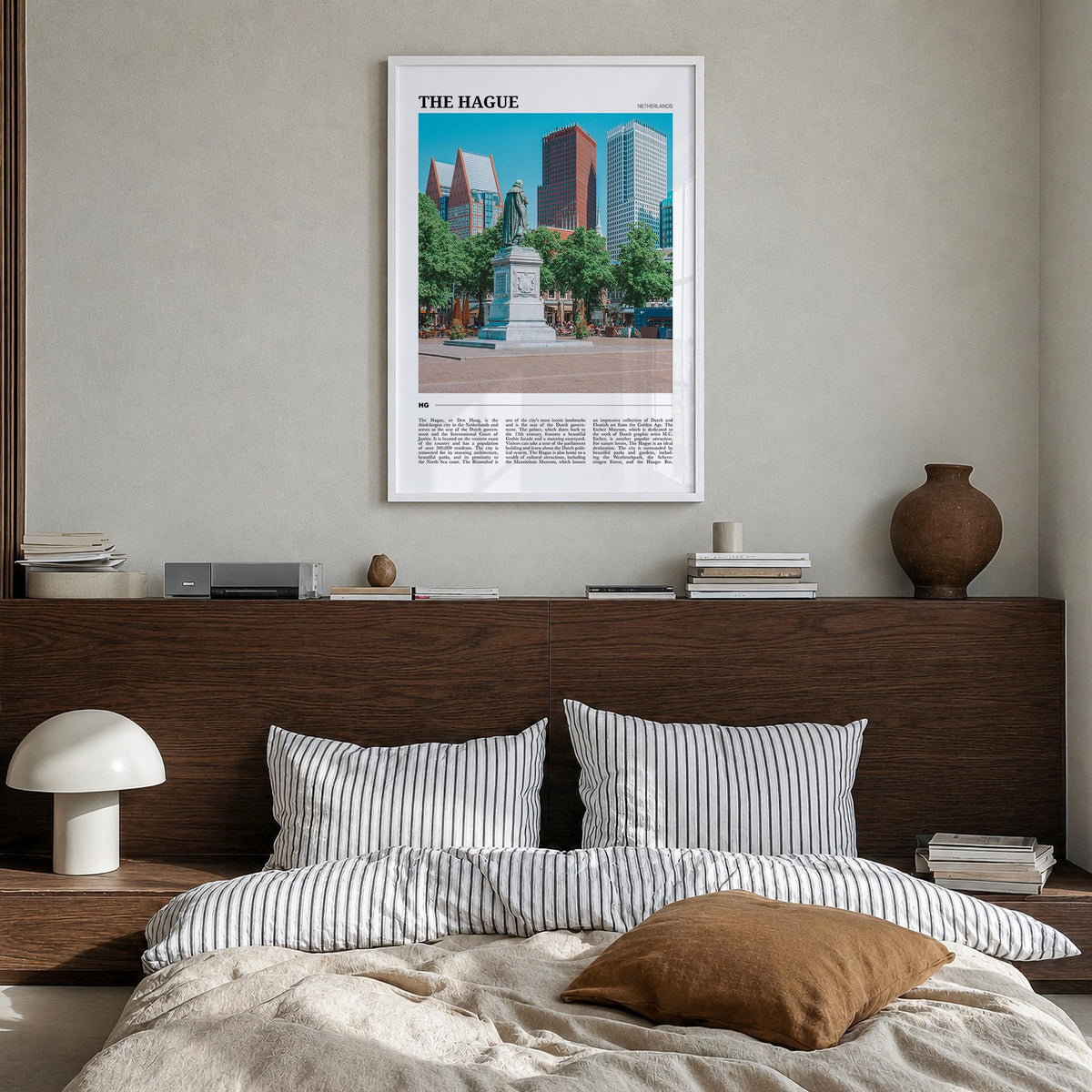 The Hague Travel Poster