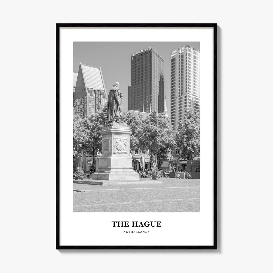 The Hague Classic Poster, framed poster mockup