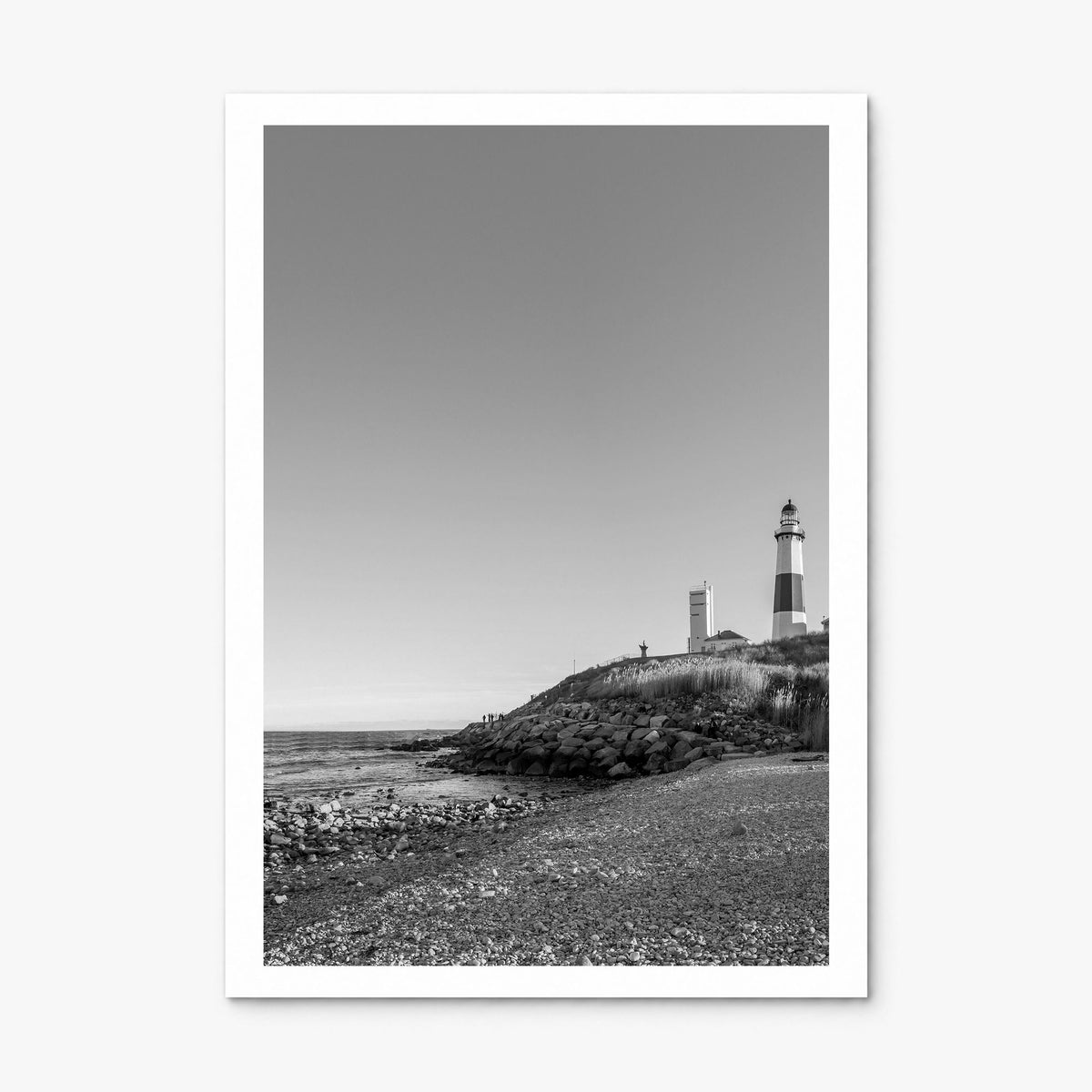 The Hamptons Photo Poster, print only (unframed), white border