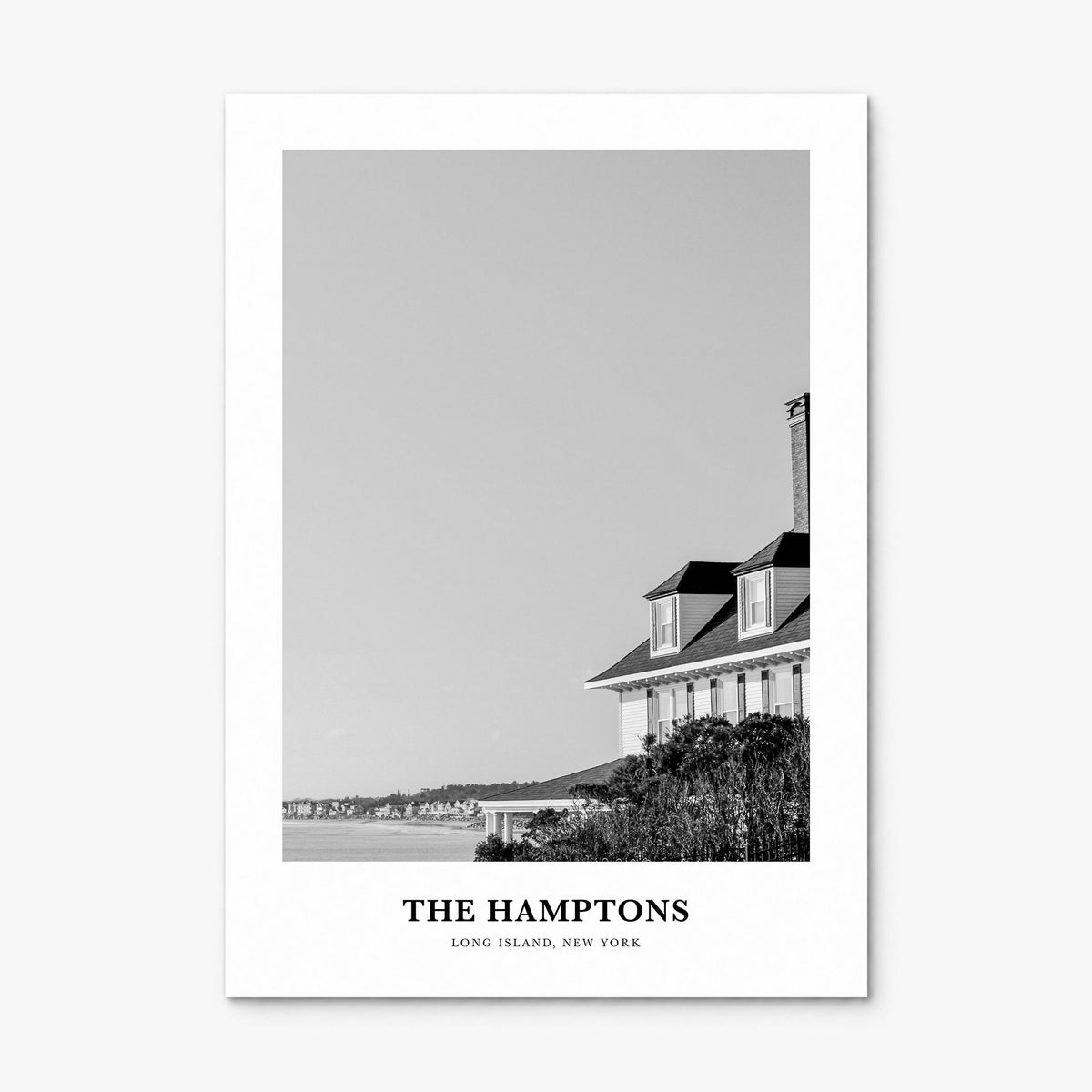 The Hamptons Classic Poster, print only (unframed)