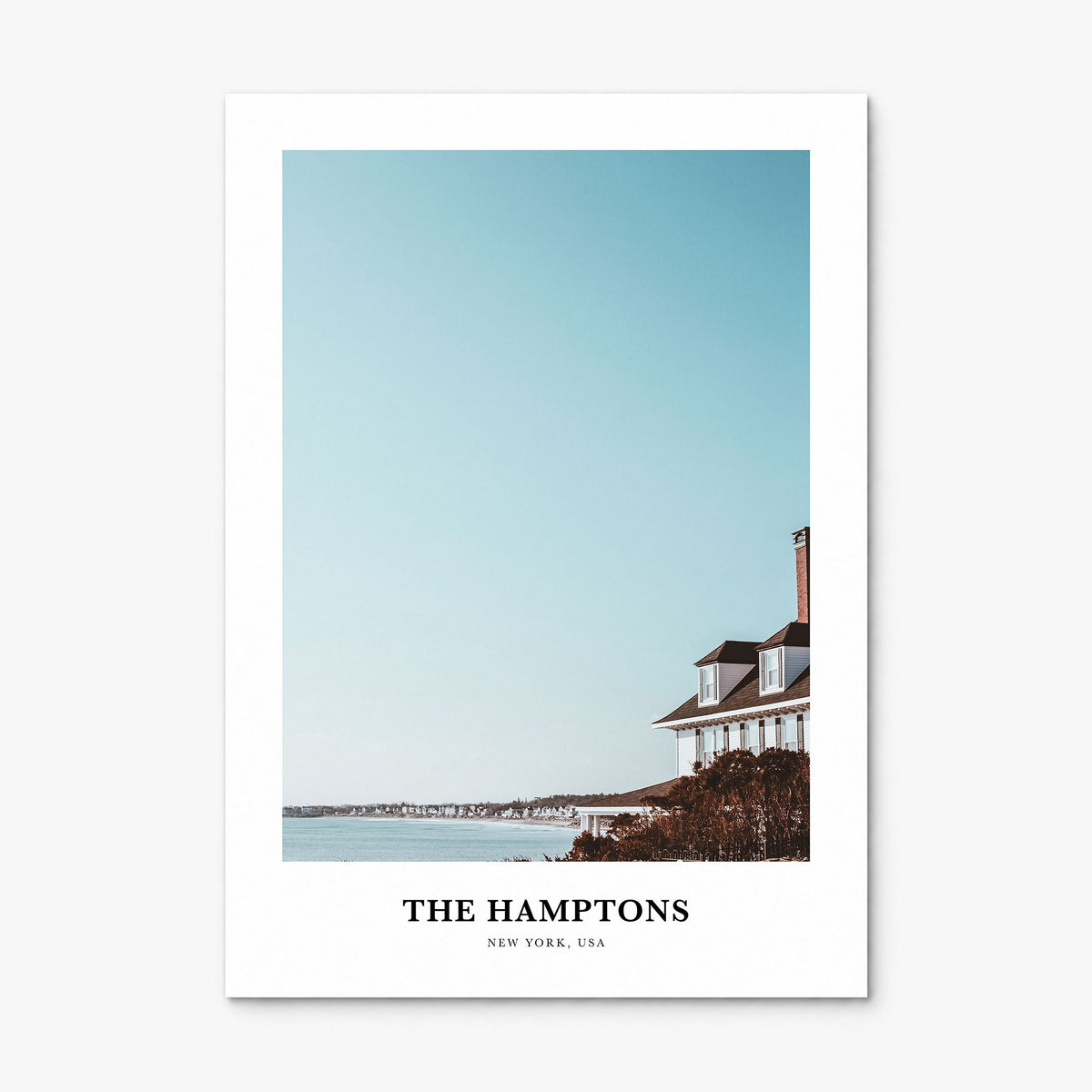 The Hamptons Classic Poster, print only (unframed)