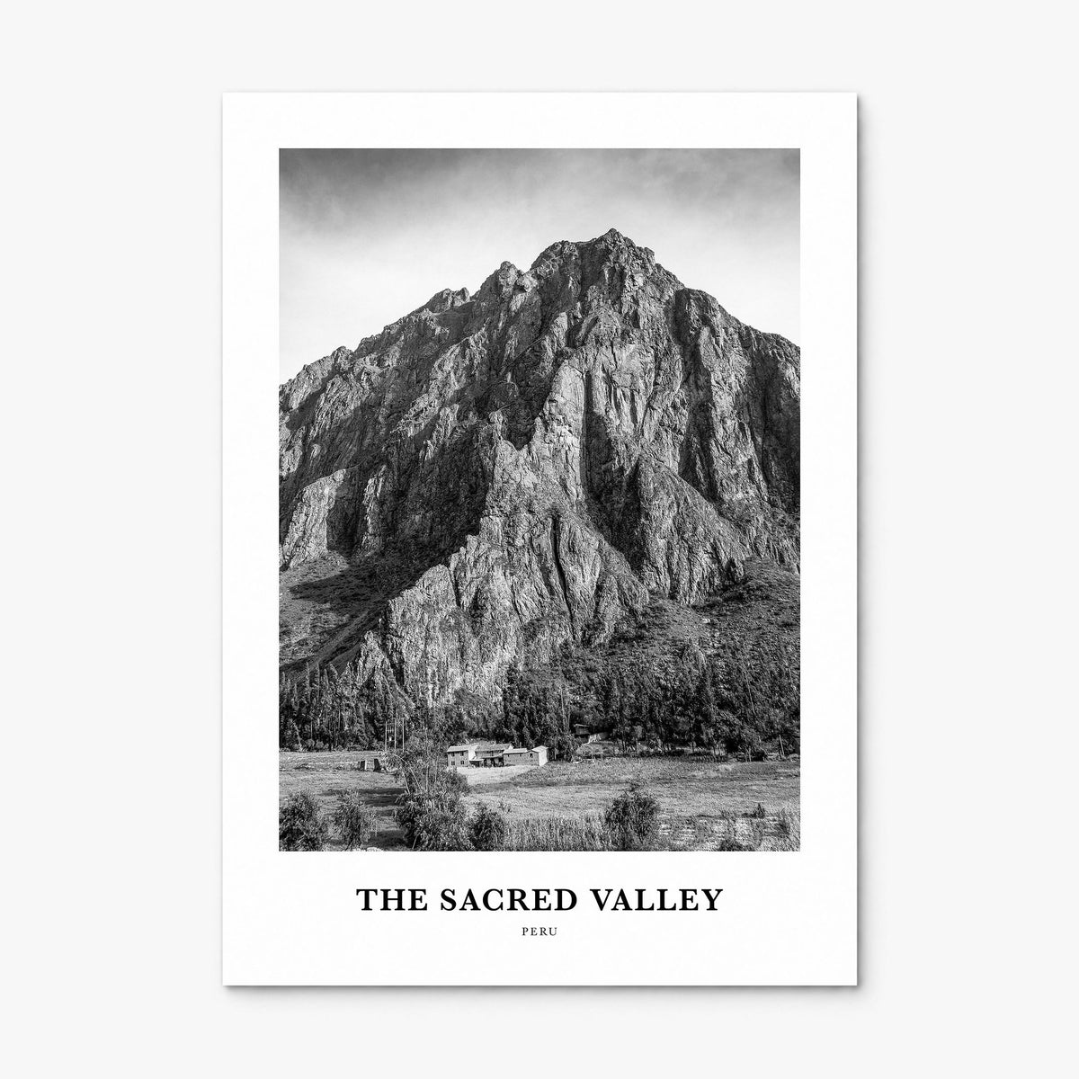 The Sacred Valley Classic Poster, print only (unframed)