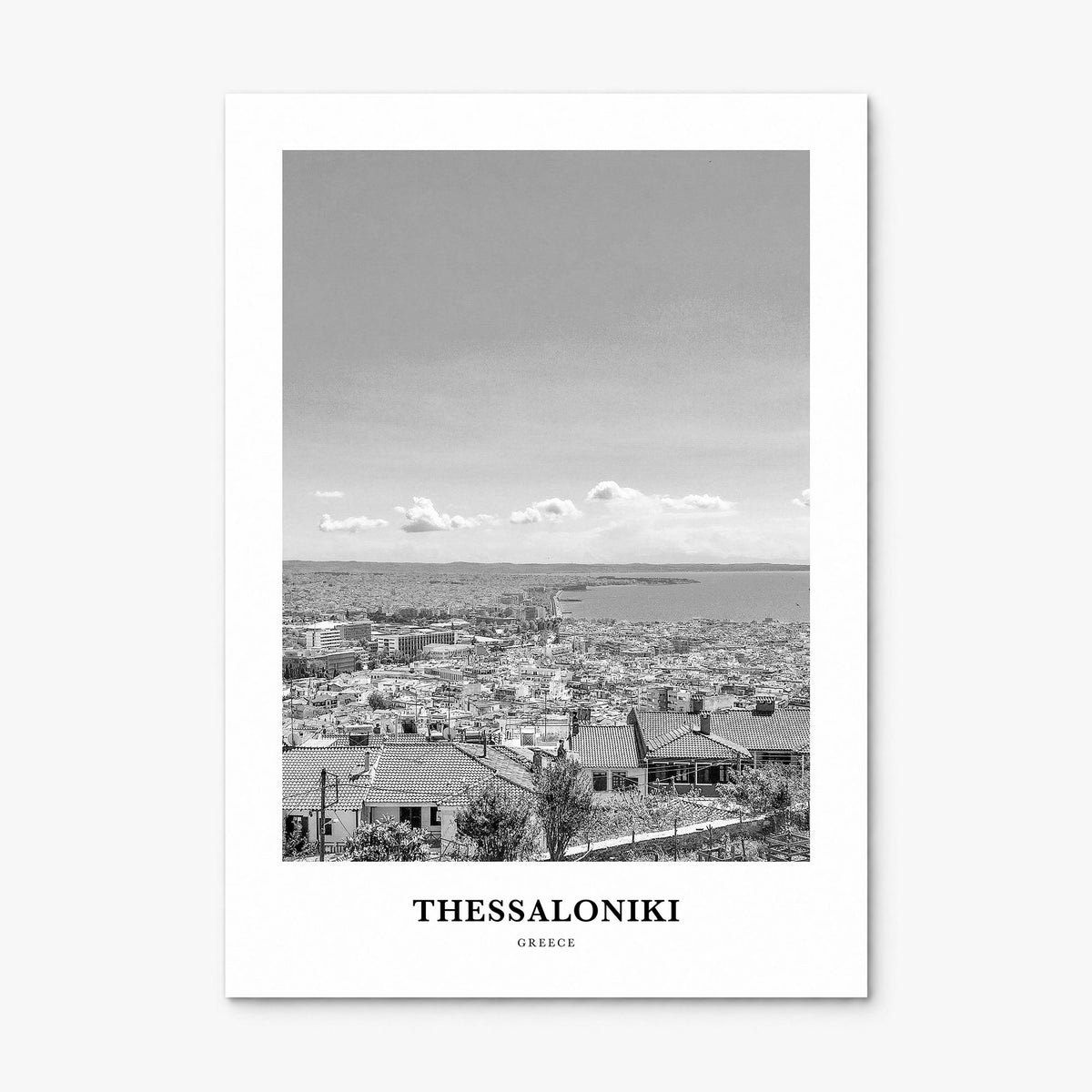 Thessaloniki Classic Poster, print only (unframed)