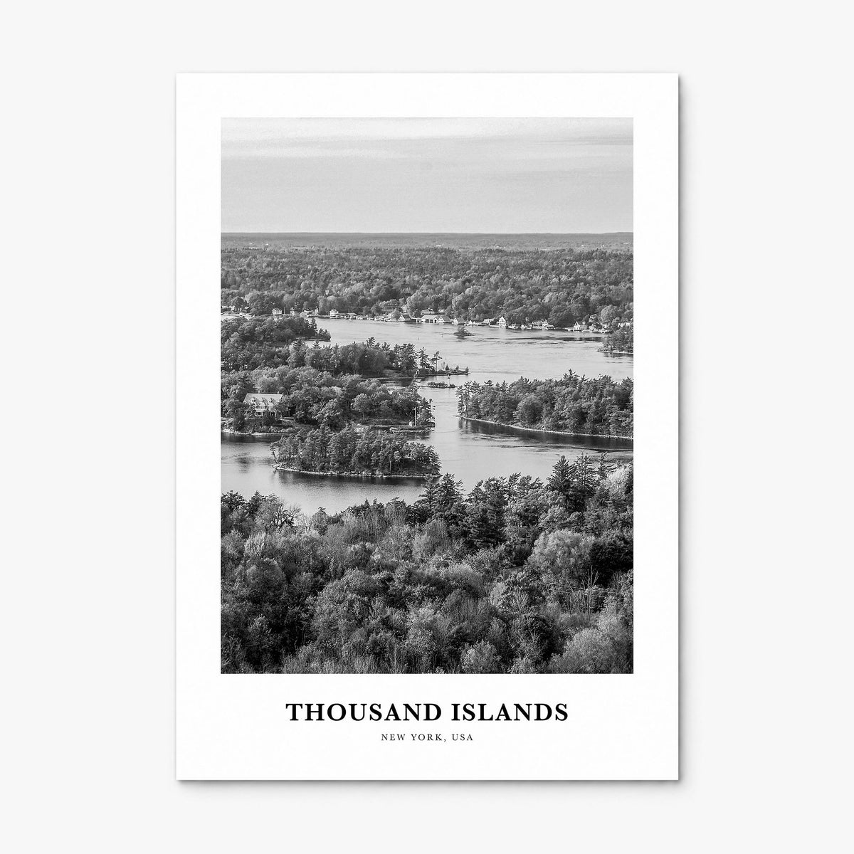 Thousand Islands Classic Poster, print only (unframed)