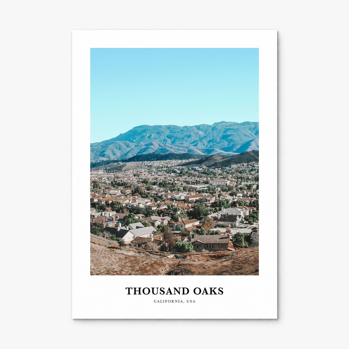 Thousand Oaks Classic Poster, print only (unframed)