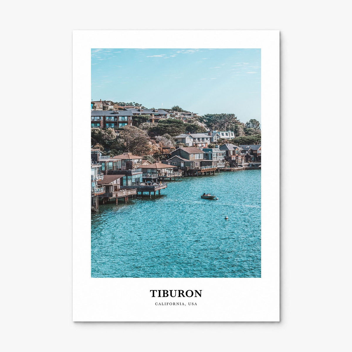 Tiburon Classic Poster, print only (unframed)