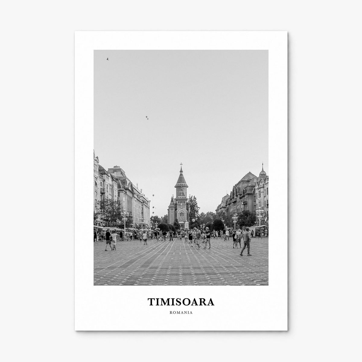 Timișoara Classic No 2 Poster, print only (unframed)