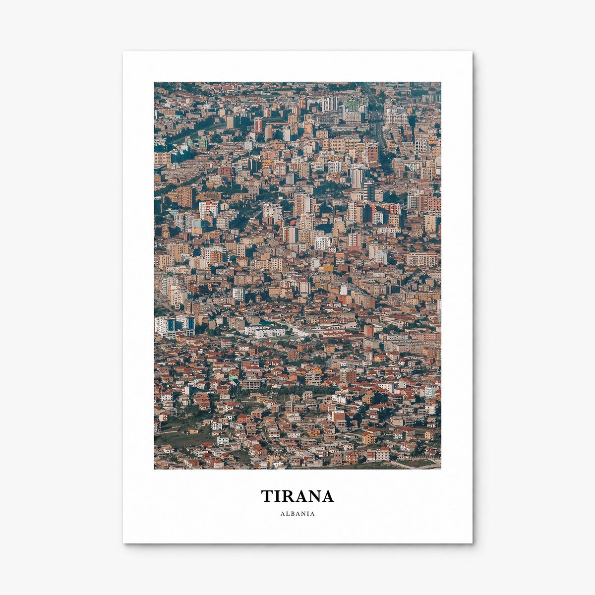 Tirana Classic Poster, print only (unframed)