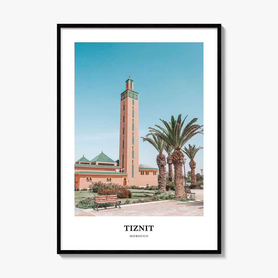 Tiznit Classic Poster, framed poster mockup
