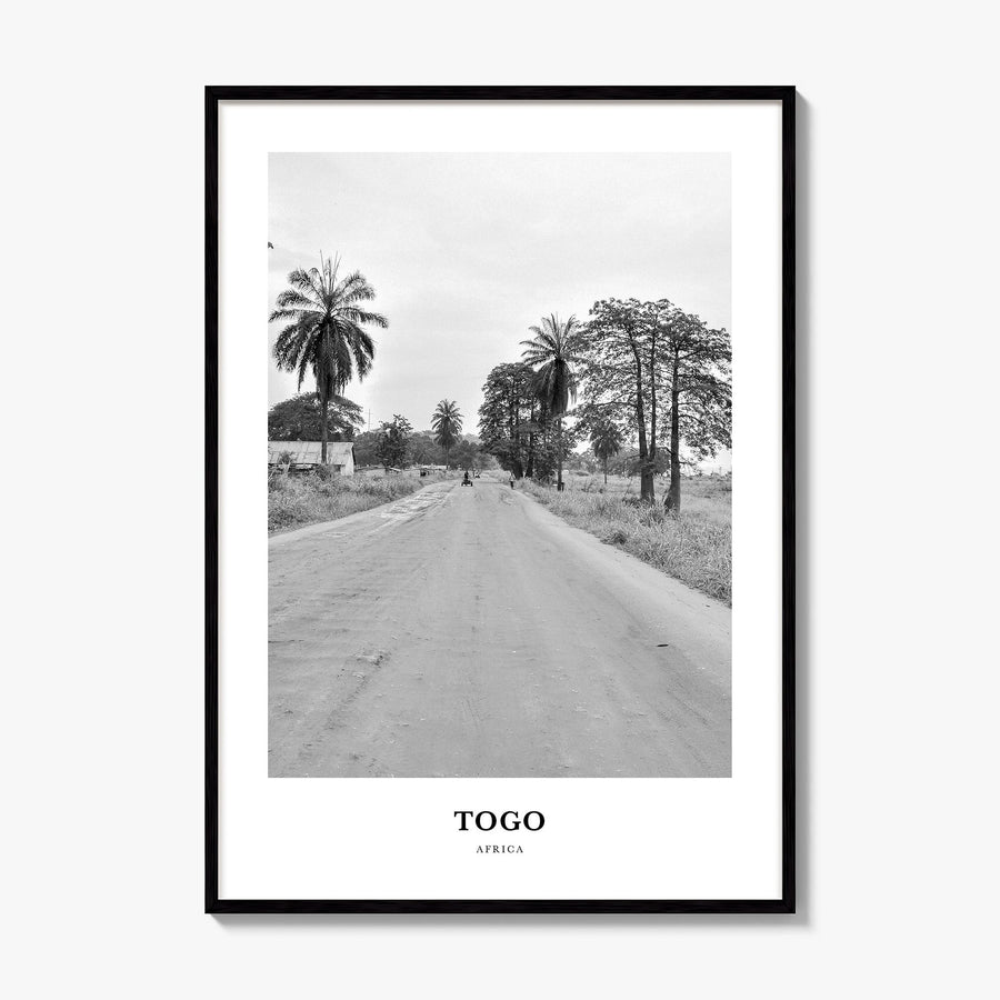 Togo Classic Poster, framed poster mockup