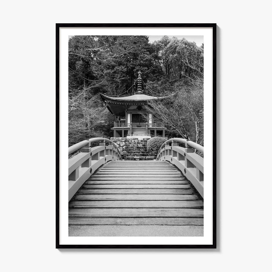 Tokyo Photo No 2 Poster, framed poster mockup, white border