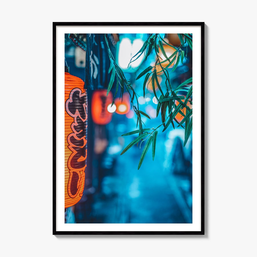Tokyo Photo No 2 Poster, framed poster mockup, white border