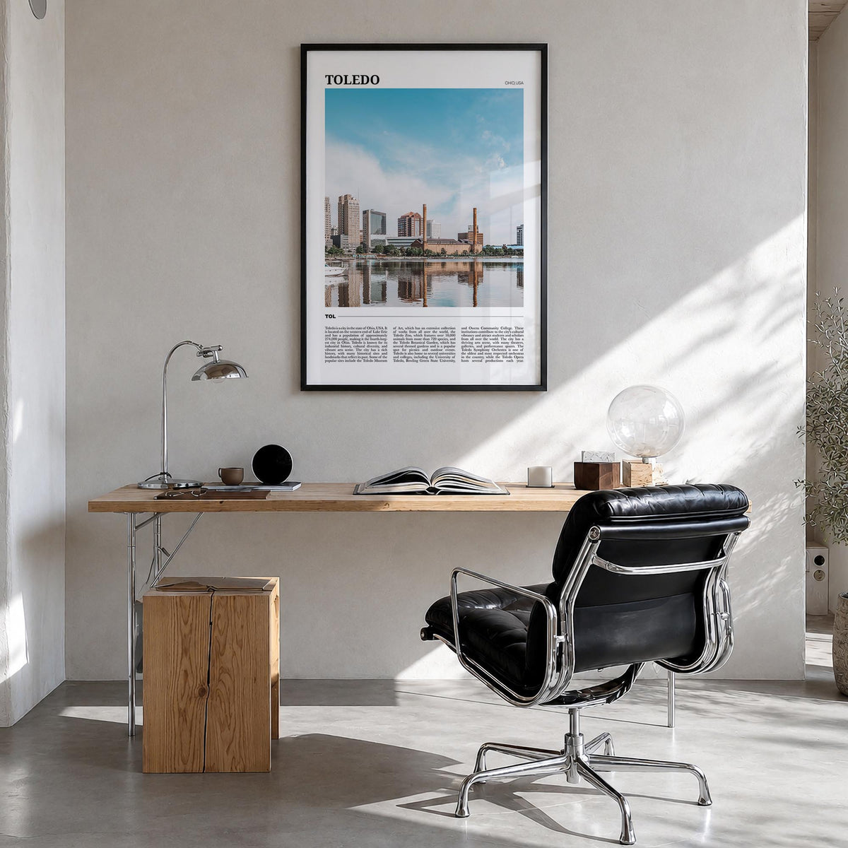 Toledo, Ohio Travel Poster