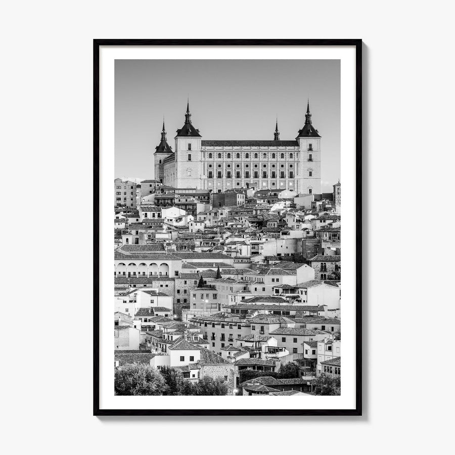 Toledo, Spain Photo No 1 Poster, framed poster mockup, white border