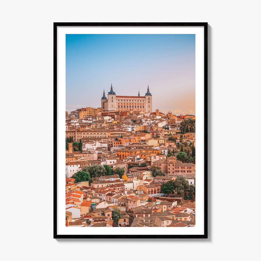 Toledo, Spain Photo No 2 Poster, framed poster mockup, white border