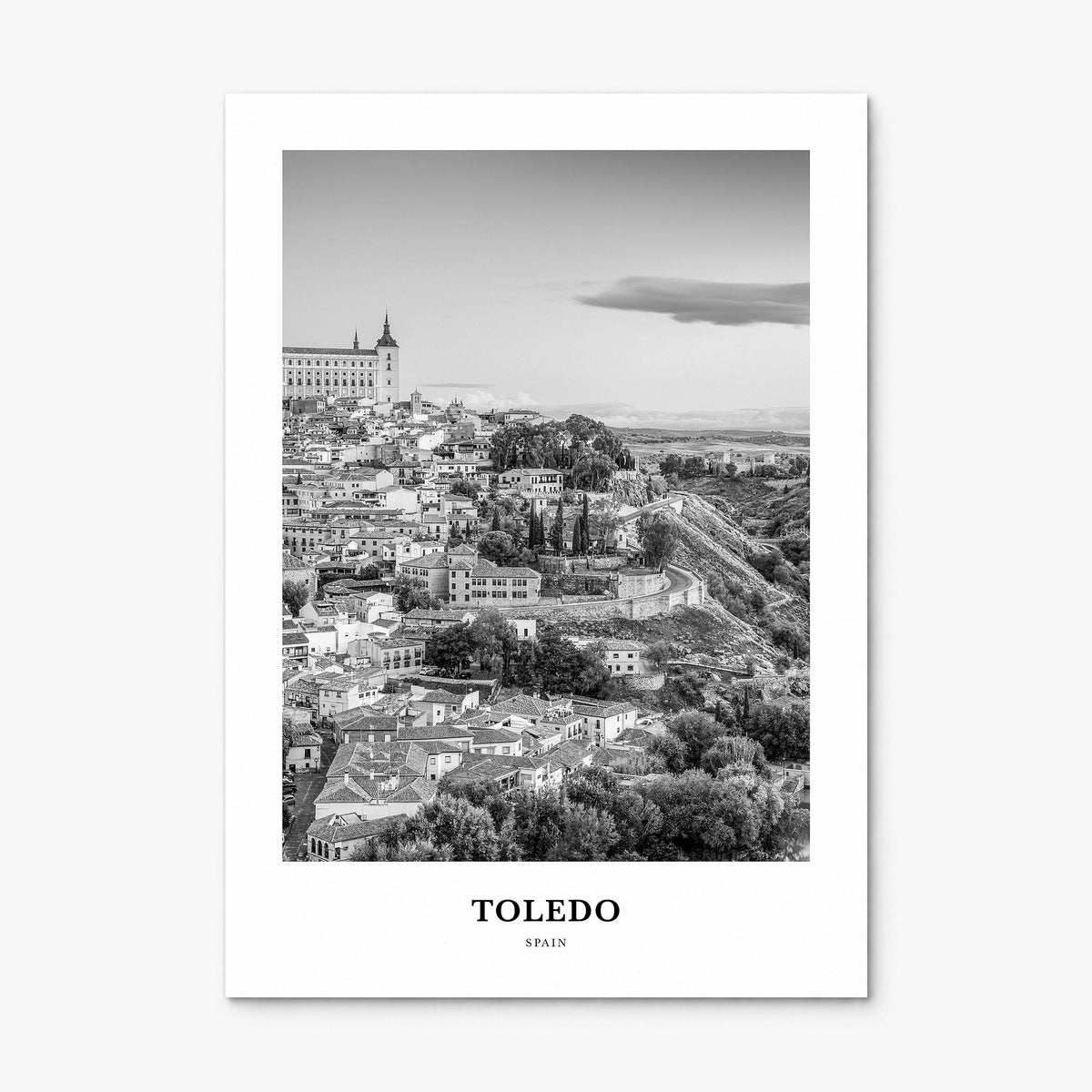 Toledo, Spain Classic Poster, print only (unframed)
