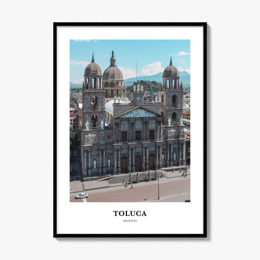 Toluca Classic Poster, framed poster mockup