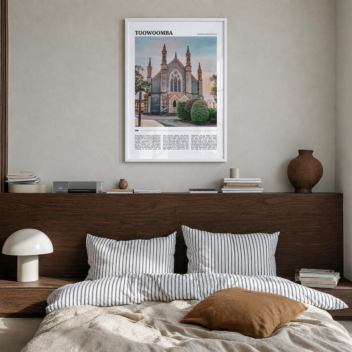 Toowoomba Travel Poster