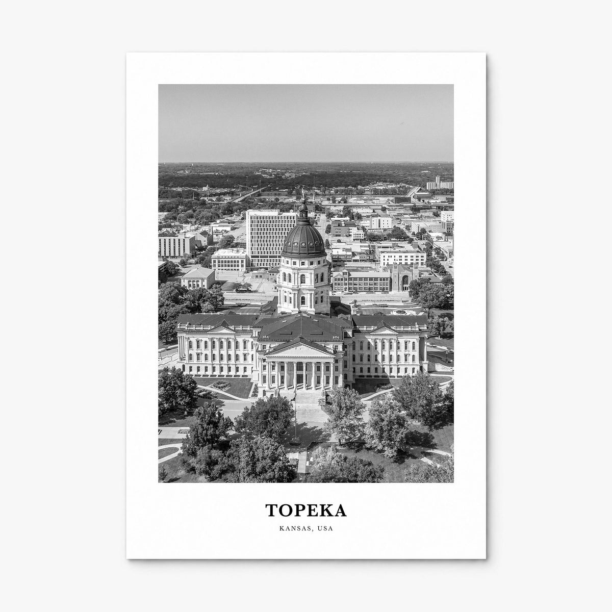 Topeka Classic Poster, print only (unframed)