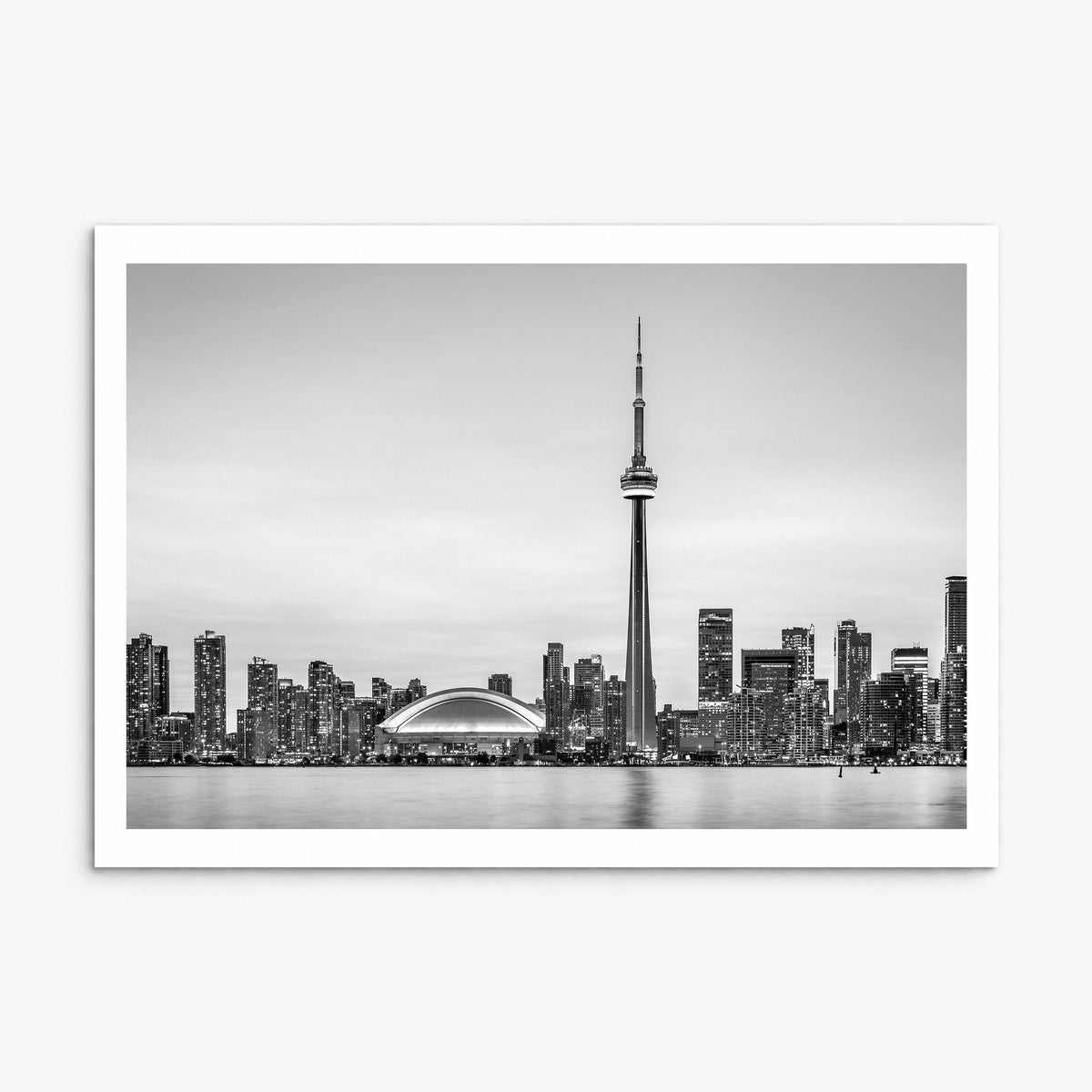 Toronto Photo Poster, print only (unframed), white border