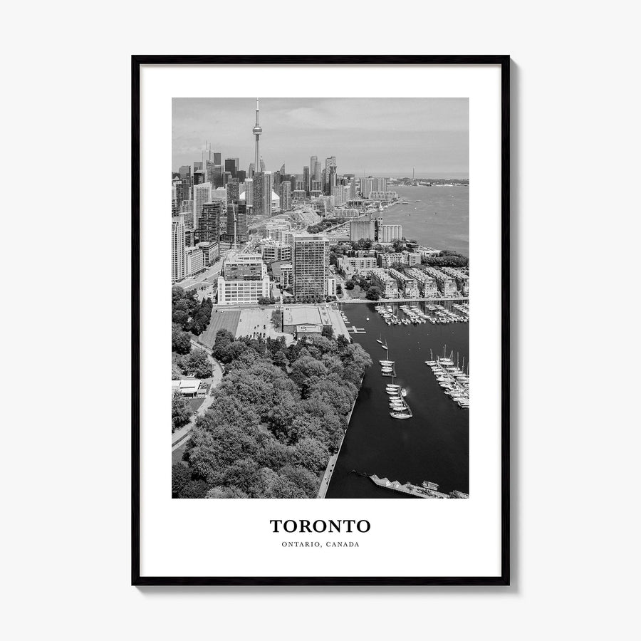 Toronto Classic No 2 Poster, framed poster mockup